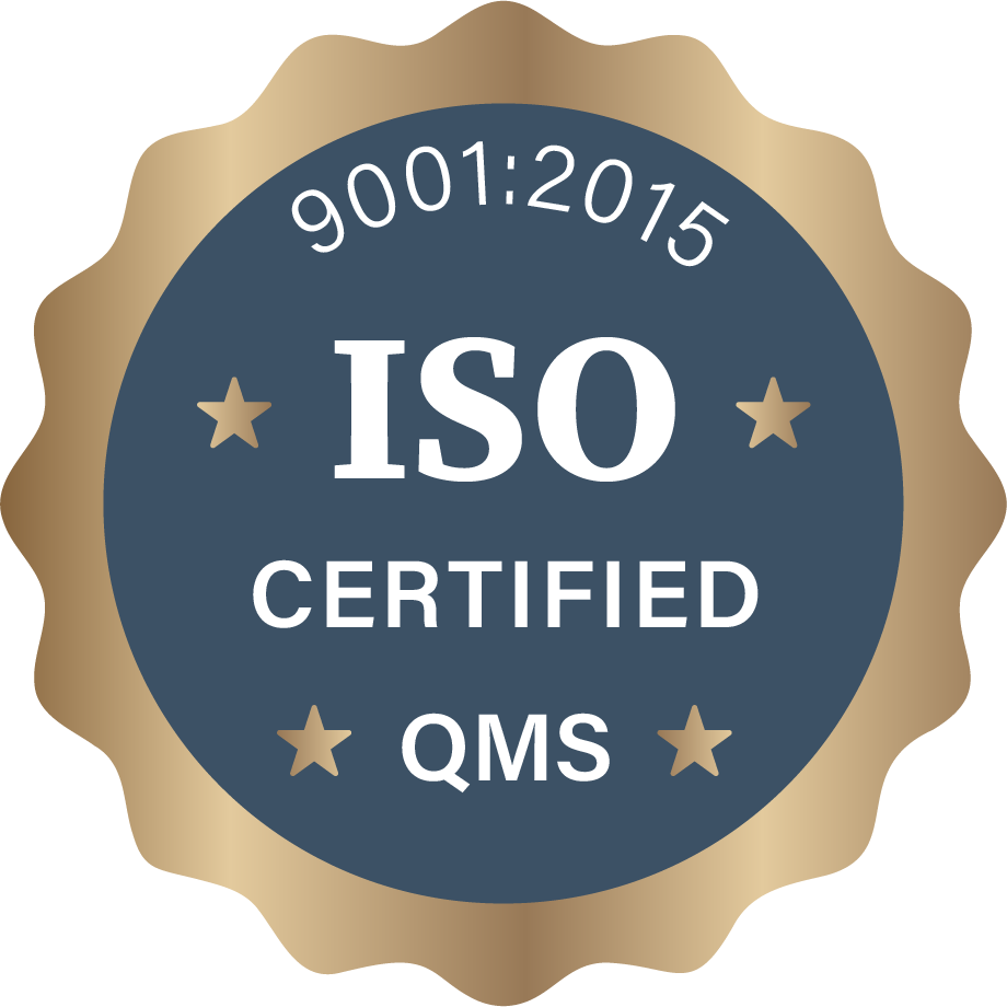 Liberty Systems ISO Certification 9001:2015 Seal